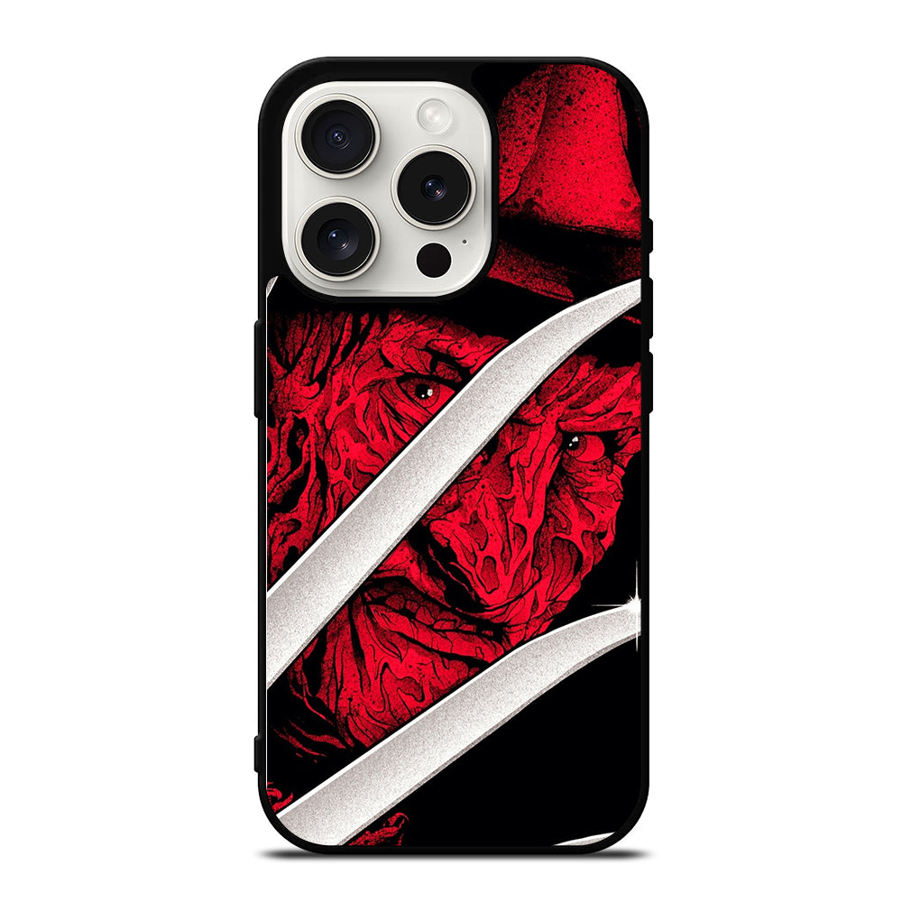 FREDDY KRUEGER FACE iPhone 15 Pro Case Cover