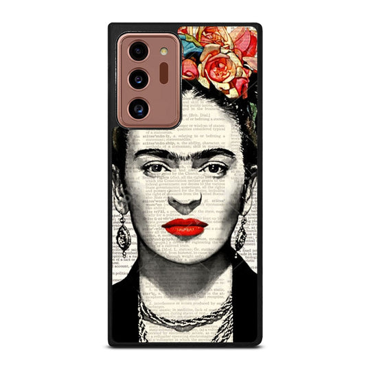 FRIDA KAHLO NEWSPAPER Samsung Galaxy Note 20 Ultra Case Cover