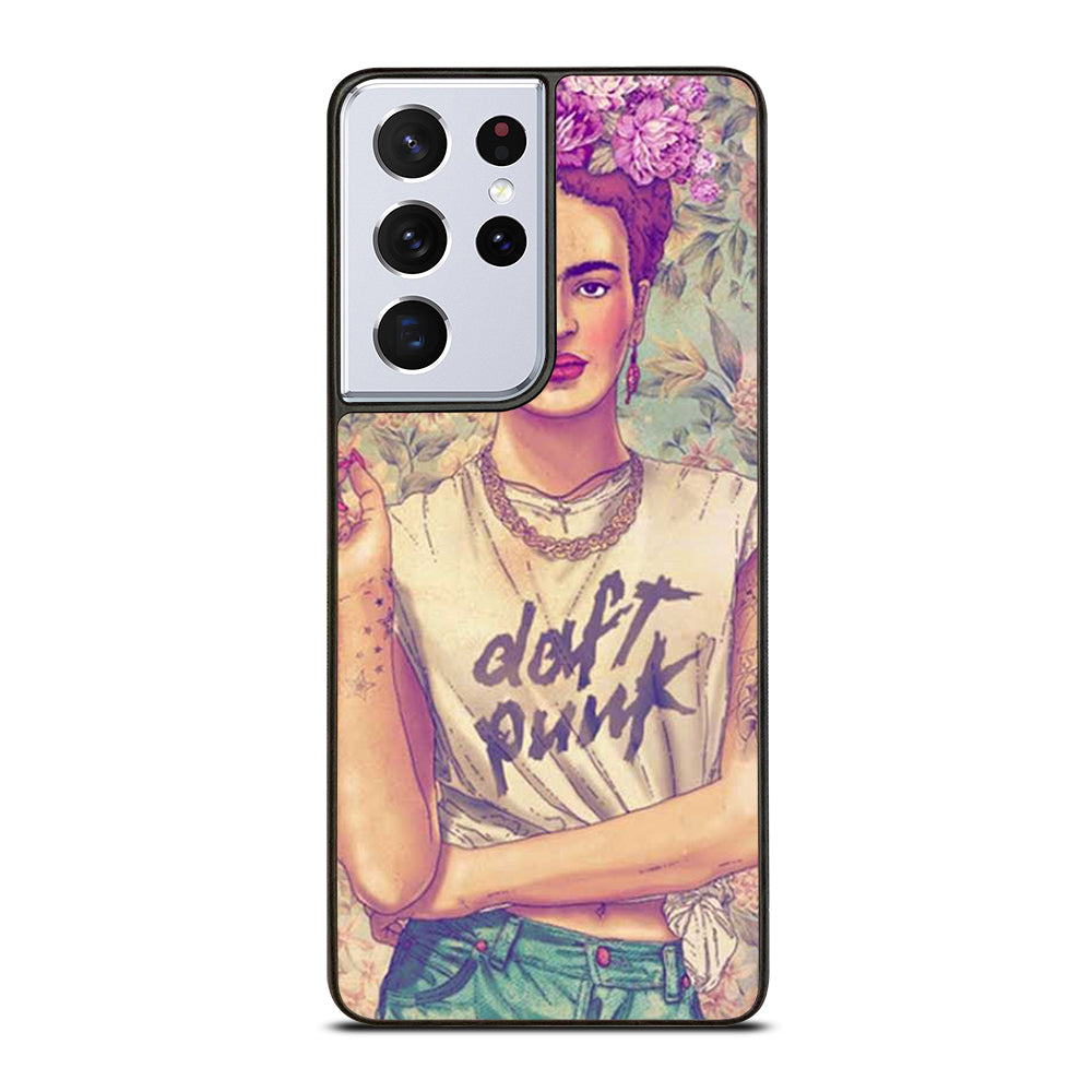 FRIDA KAHLO FLORAL Samsung Galaxy S21 Ultra Case Cover