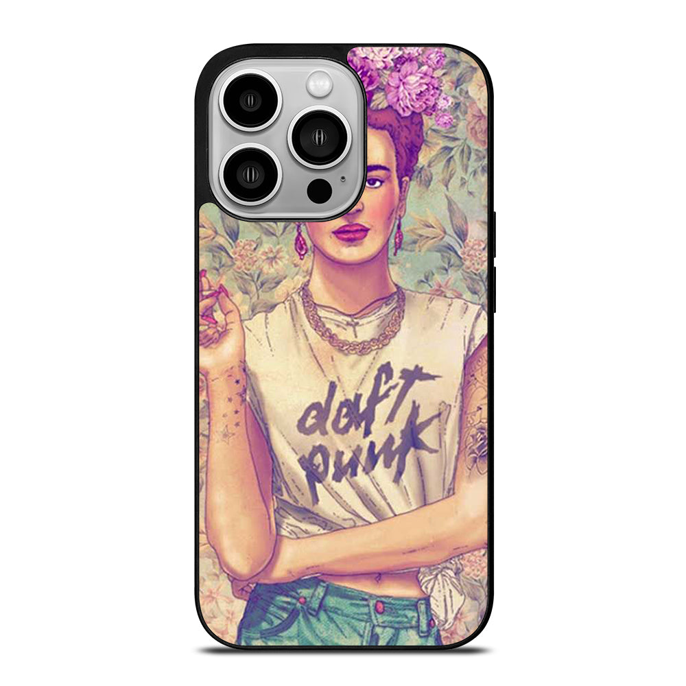 FRIDA KAHLO FLORAL iPhone 14 Pro Case Cover