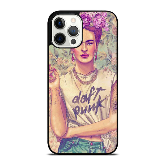 FRIDA KAHLO FLORAL iPhone 12 Pro Max Case Cover