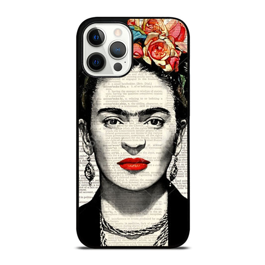 FRIDA KAHLO NEWSPAPER iPhone 12 Pro Max Case Cover