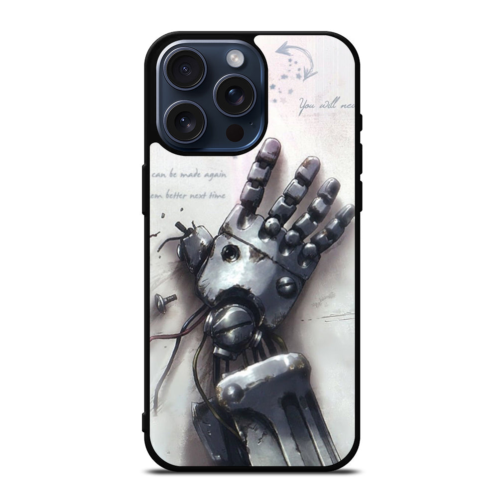 FULLMETAL ALCHEMIST QUOTE iPhone 15 Pro Max Case Cover