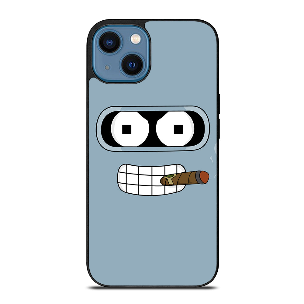 FUTURAMA BENDER FACE CARTOON iPhone 14 Case Cover