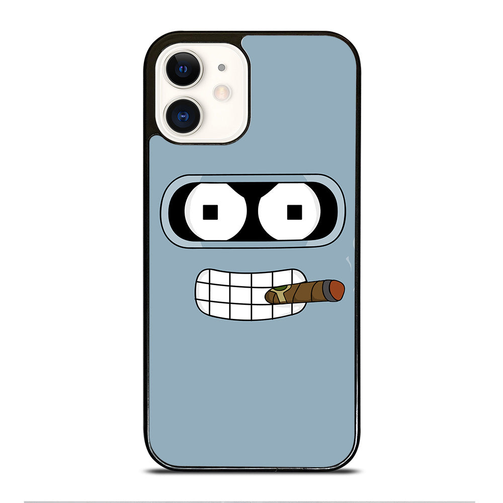 FUTURAMA BENDER FACE CARTOON iPhone 12 Case Cover