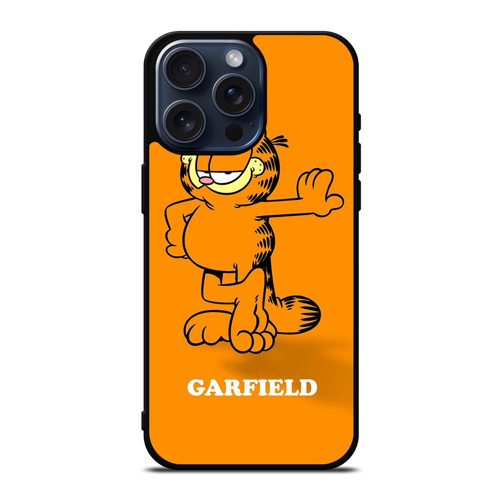 GARFIELD CAT iPhone 15 Pro Max Case Cover – casecentro GARFIELD CAT iPhone 15 Pro Max Case Cover – casecentro