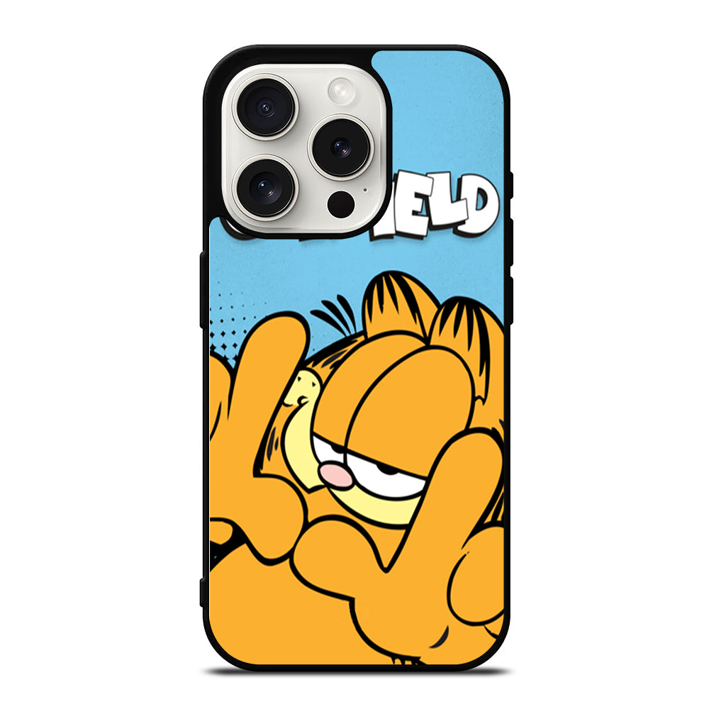 GARFIELD LAZY CAT iPhone 15 Pro Case Cover