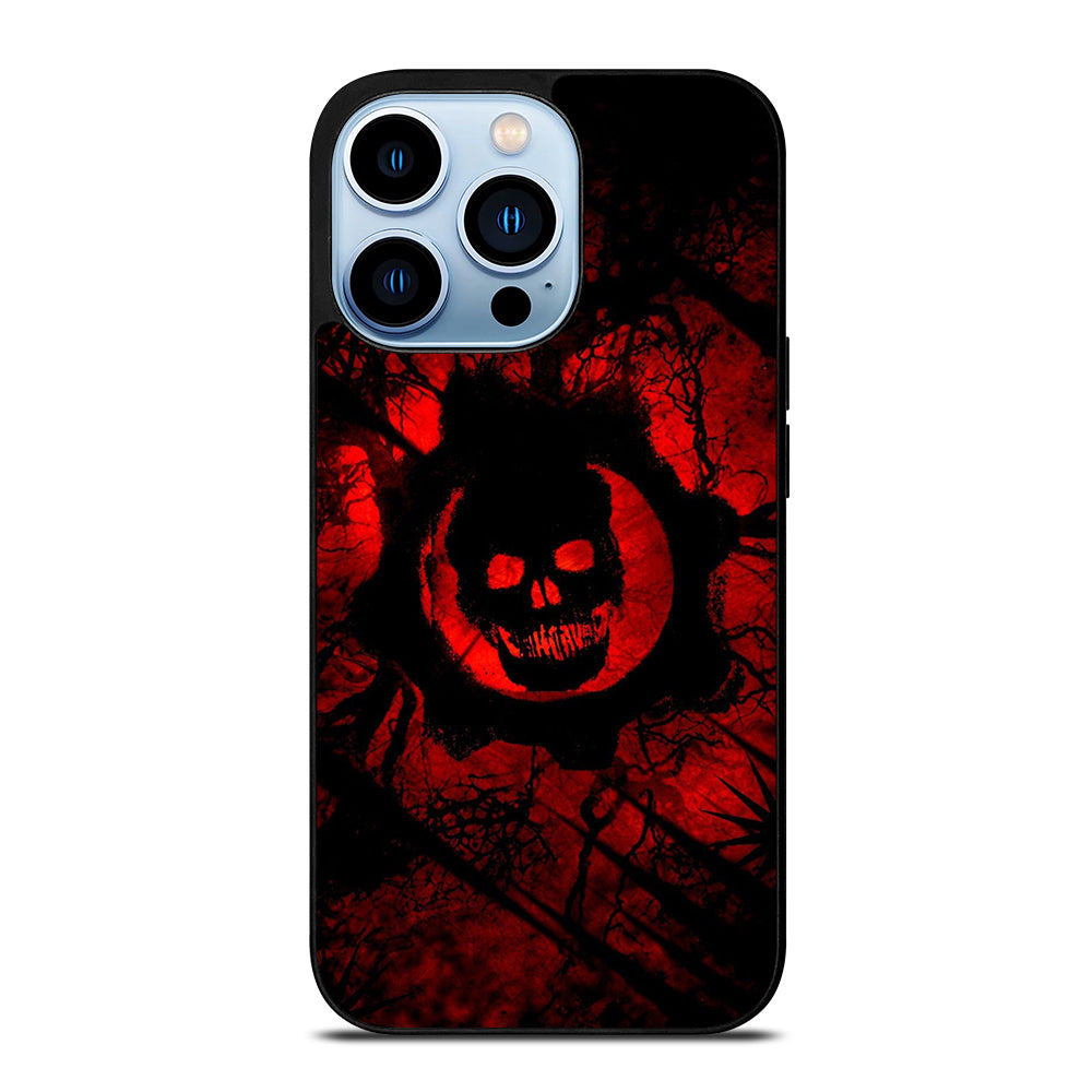 GEARS OF WAR RED SKULL LOGO iPhone 13 Pro Max Case Cover