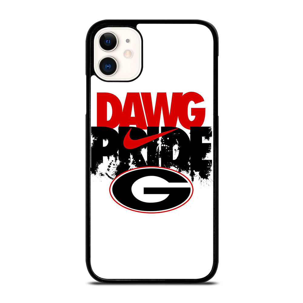 GEORGIA BULLDOGS UGA ART LOGO iPhone 11 Case Cover