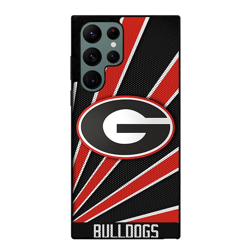 GEORGIA BULLDOGS UGA NFL LOGO Samsung Galaxy S22 Ultra Case Cover