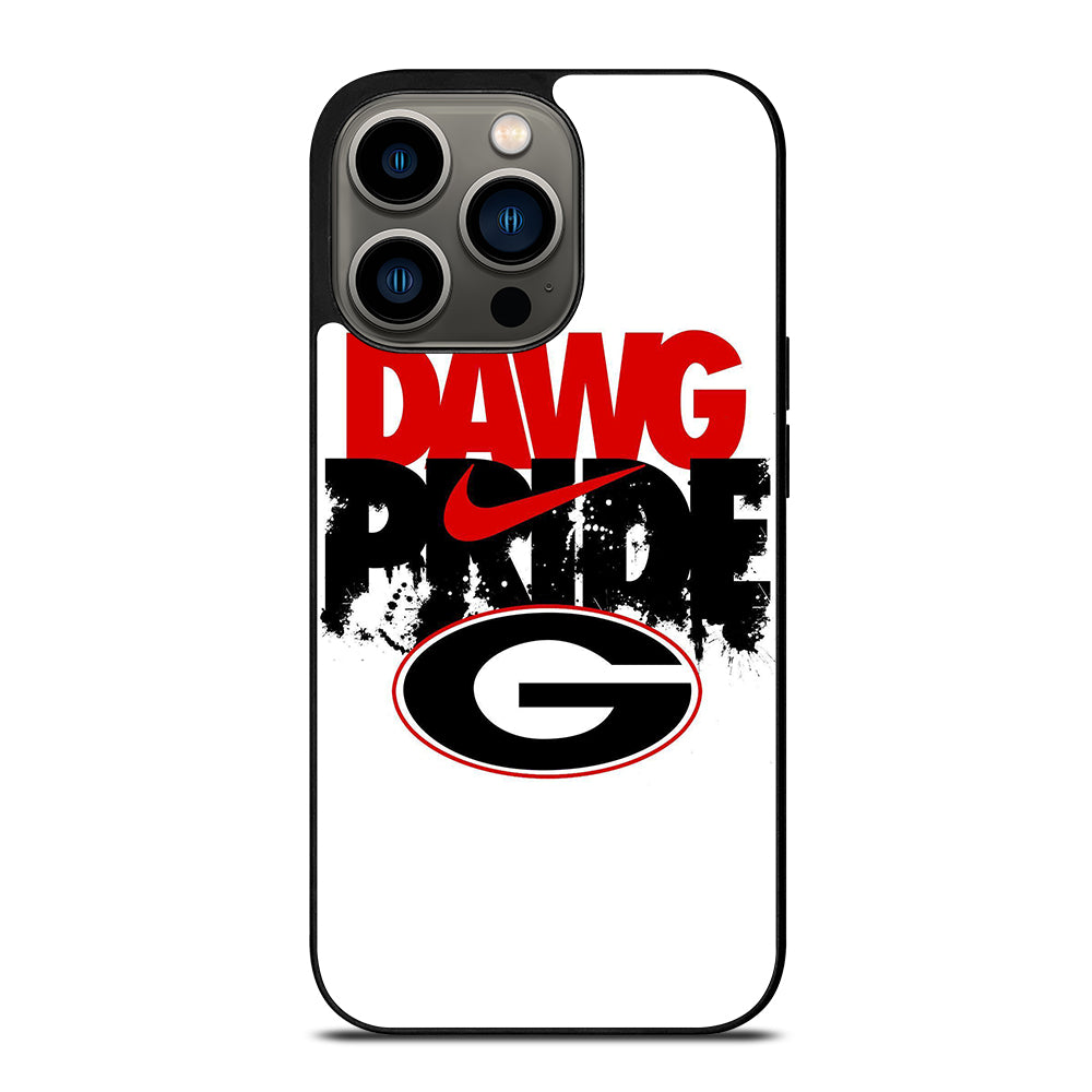 GEORGIA BULLDOGS UGA ART LOGO iPhone 13 Pro Case Cover