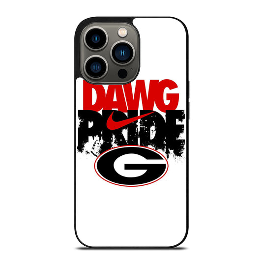 GEORGIA BULLDOGS UGA ART LOGO iPhone 13 Pro Case Cover