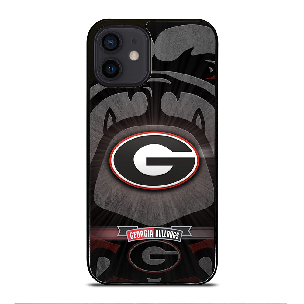 GEORGIA BULLDOGS UGA FOOTBALL LOGO iPhone 12 Mini Case Cover
