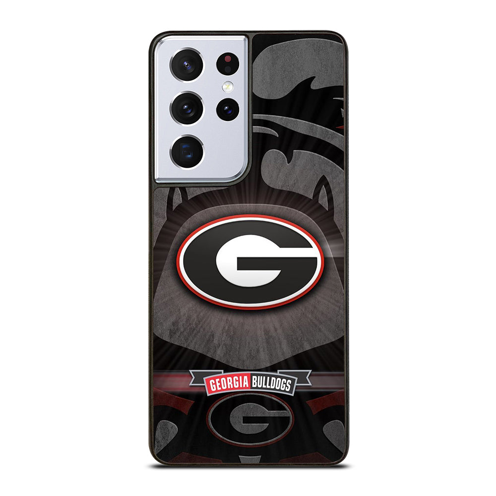 GEORGIA BULLDOGS UGA FOOTBALL LOGO Samsung Galaxy S21 Ultra Case Cover