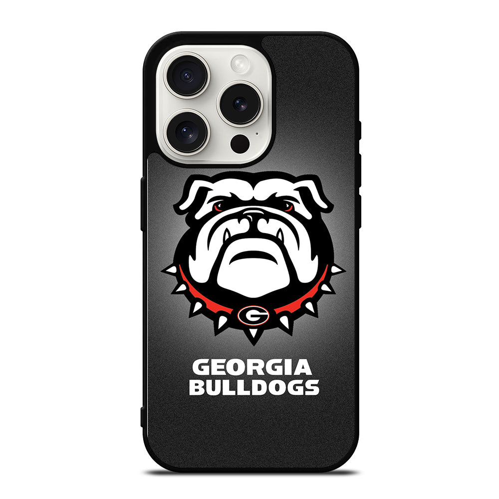 GEORGIA BULLDOGS UGA FOOTBALL iPhone 15 Pro Case Cover