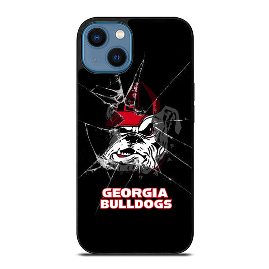 GEORGIA BULLDOGS UGA LOGO iPhone 14 Case Cover