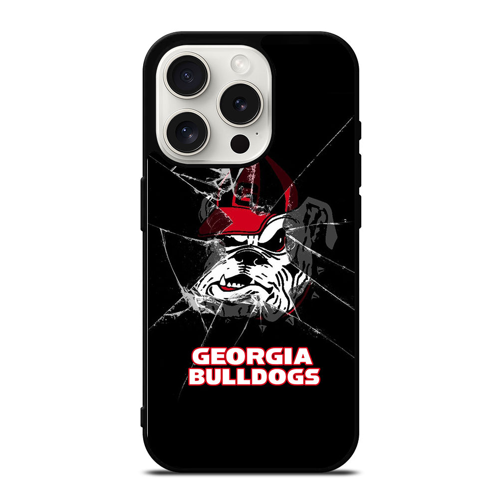 GEORGIA BULLDOGS UGA LOGO iPhone 15 Pro Case Cover