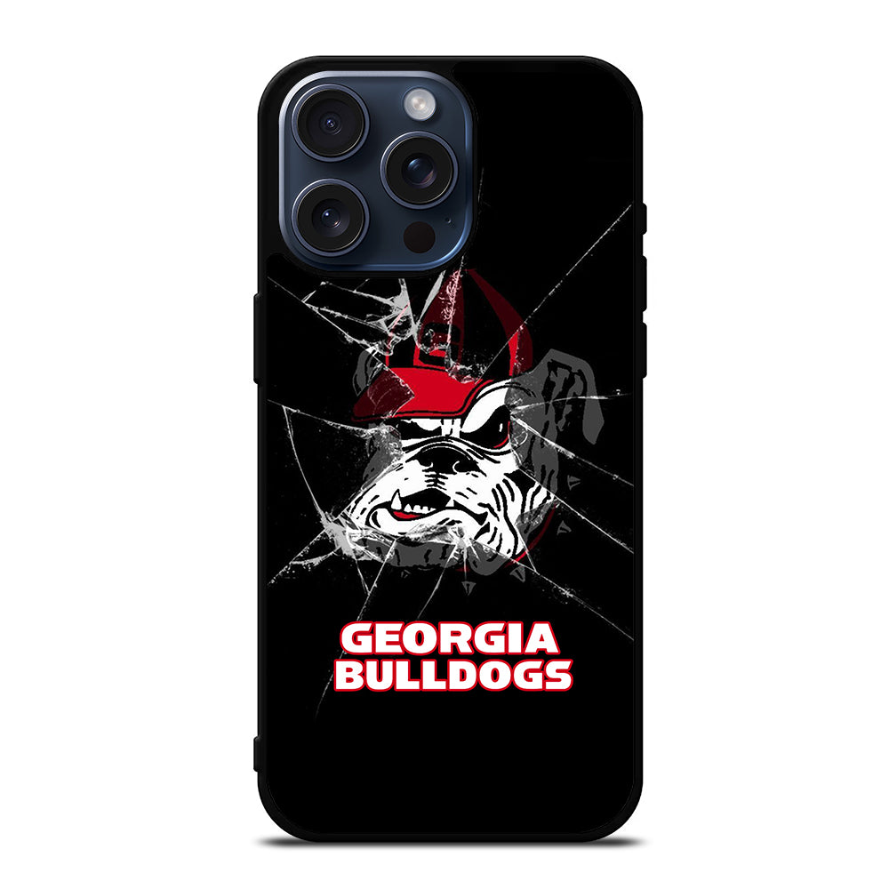 GEORGIA BULLDOGS UGA LOGO iPhone 15 Pro Max Case Cover
