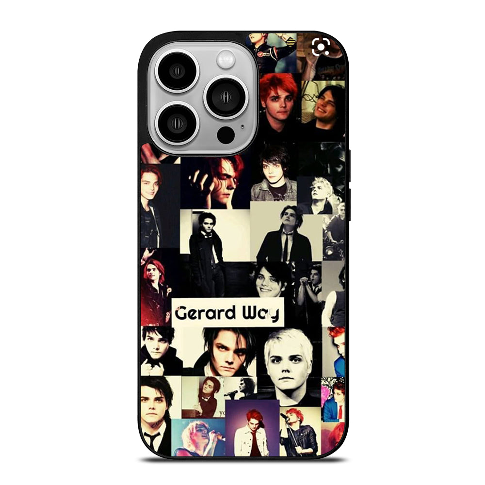 GERARD WAY MCR COLLAGE iPhone 14 Pro Case Cover