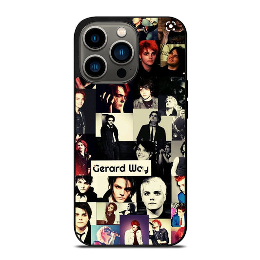 GERARD WAY MCR COLLAGE iPhone 13 Pro Case Cover
