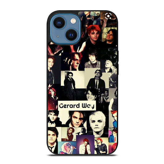 GERARD WAY MCR COLLAGE iPhone 14 Case Cover