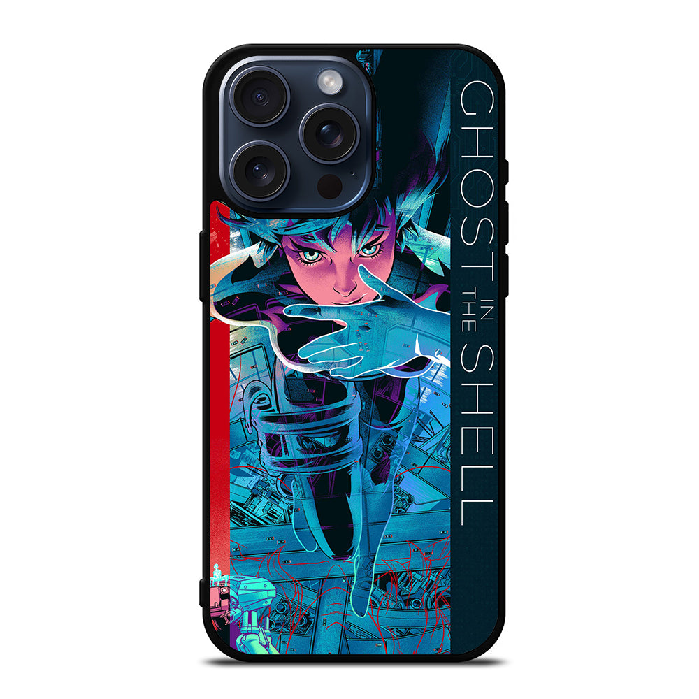 GHOST IN THE SHELL CARTOON iPhone 15 Pro Max Case Cover