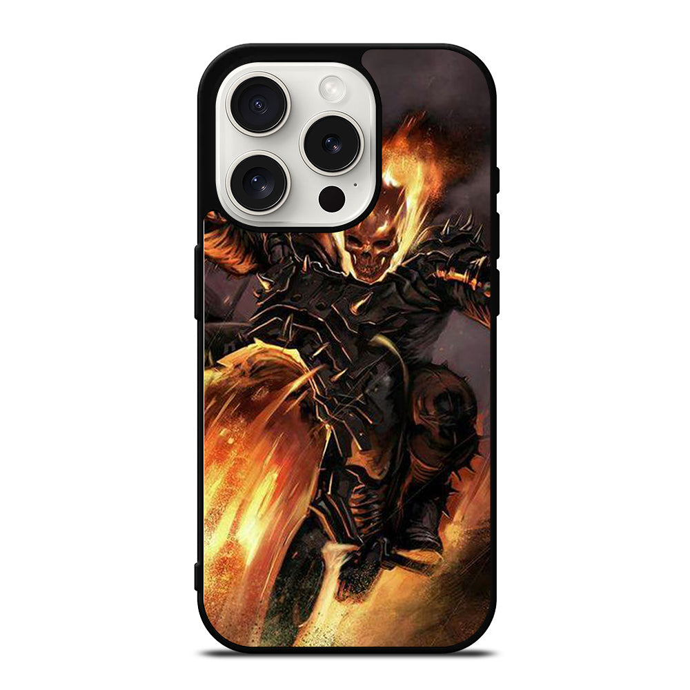 GHOST RIDER ART iPhone 15 Pro Case Cover