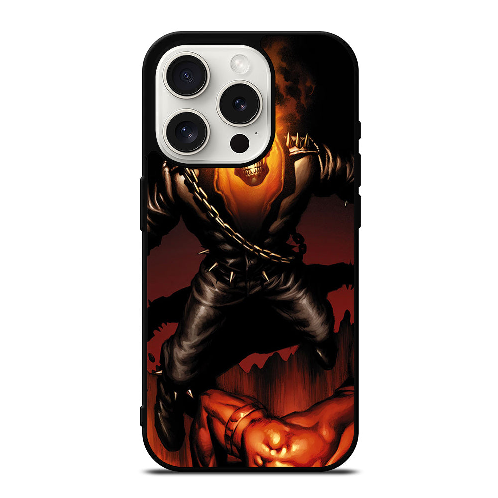 GHOST RIDER CARTOON iPhone 15 Pro Case Cover