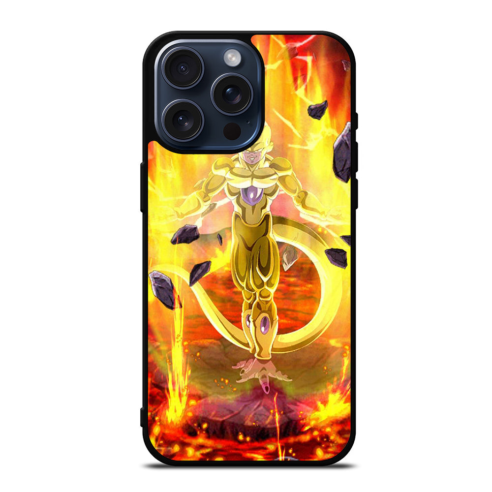 GOLDEN FRIEZA DRAGON BALL 3 iPhone 15 Pro Max Case Cover