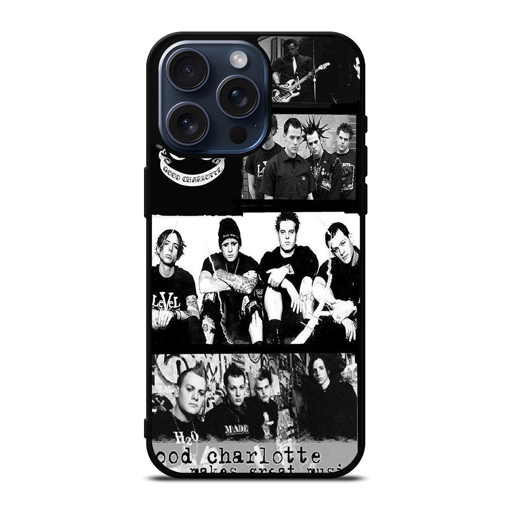 GOOD CHARLOTTE BAND COLLAGE iPhone 15 Pro Max Case Cover
