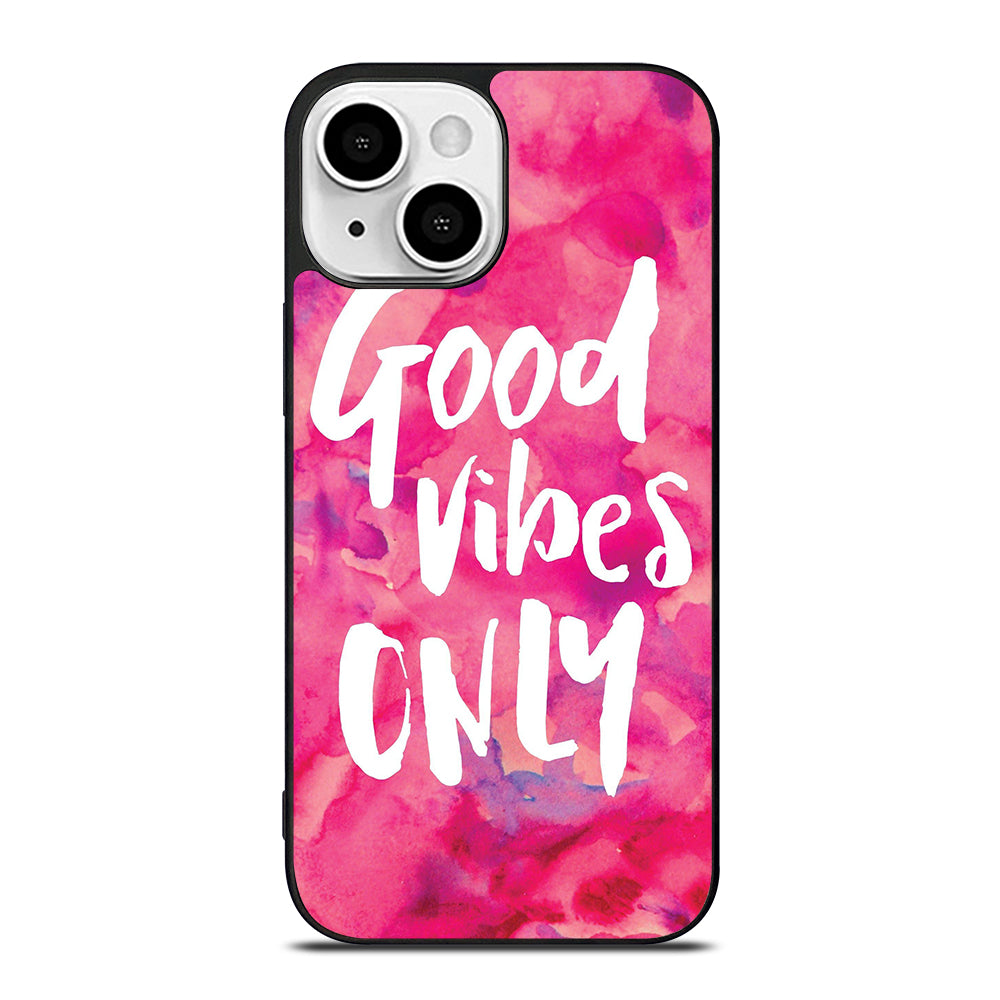 GOOD VIBES ONLY VINTAGE iPhone 13 Mini Case Cover