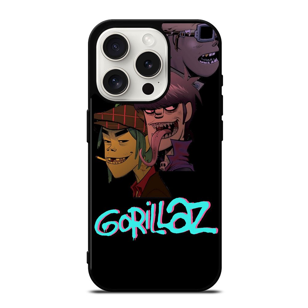GORILLAZ BAND CARTOON iPhone 15 Pro Case Cover