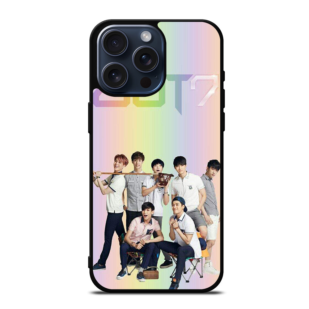 GOT7 KPOP GROUP iPhone 15 Pro Max Case Cover
