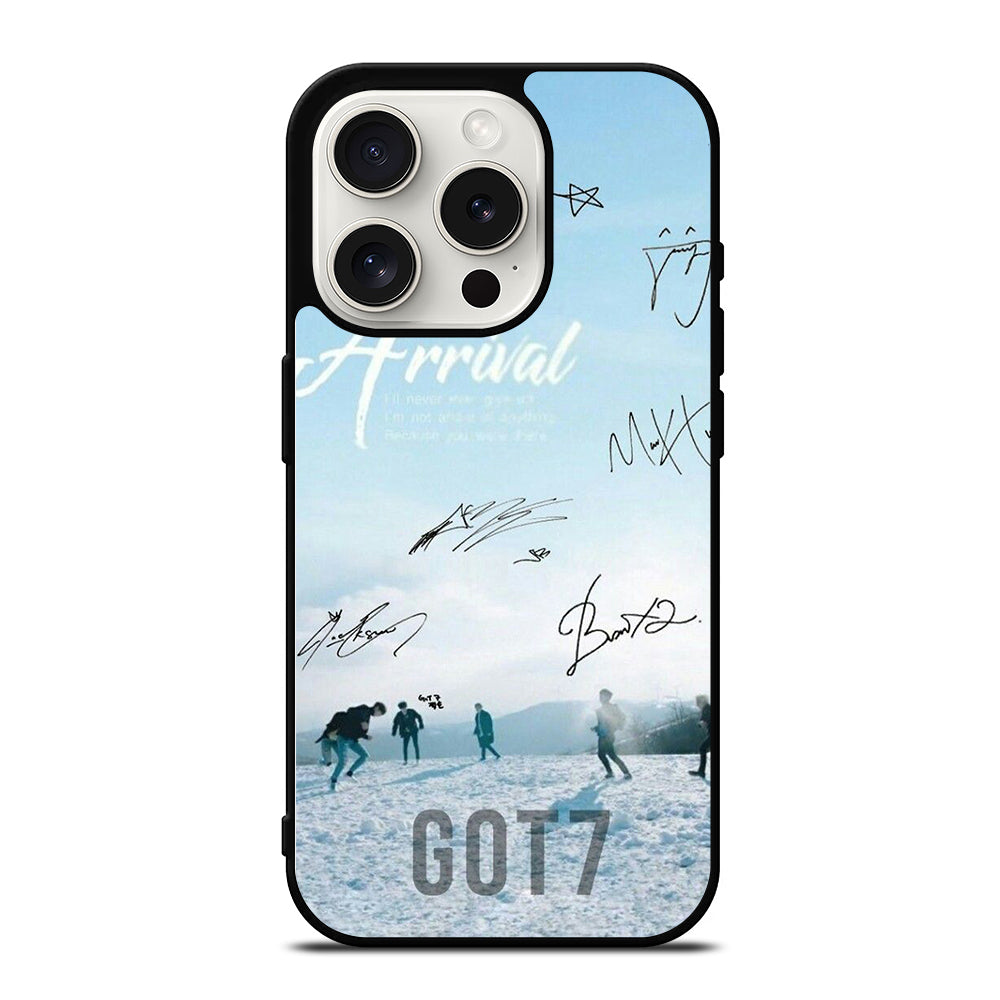GOT7 SIGNATURE KPOP iPhone 15 Pro Case Cover