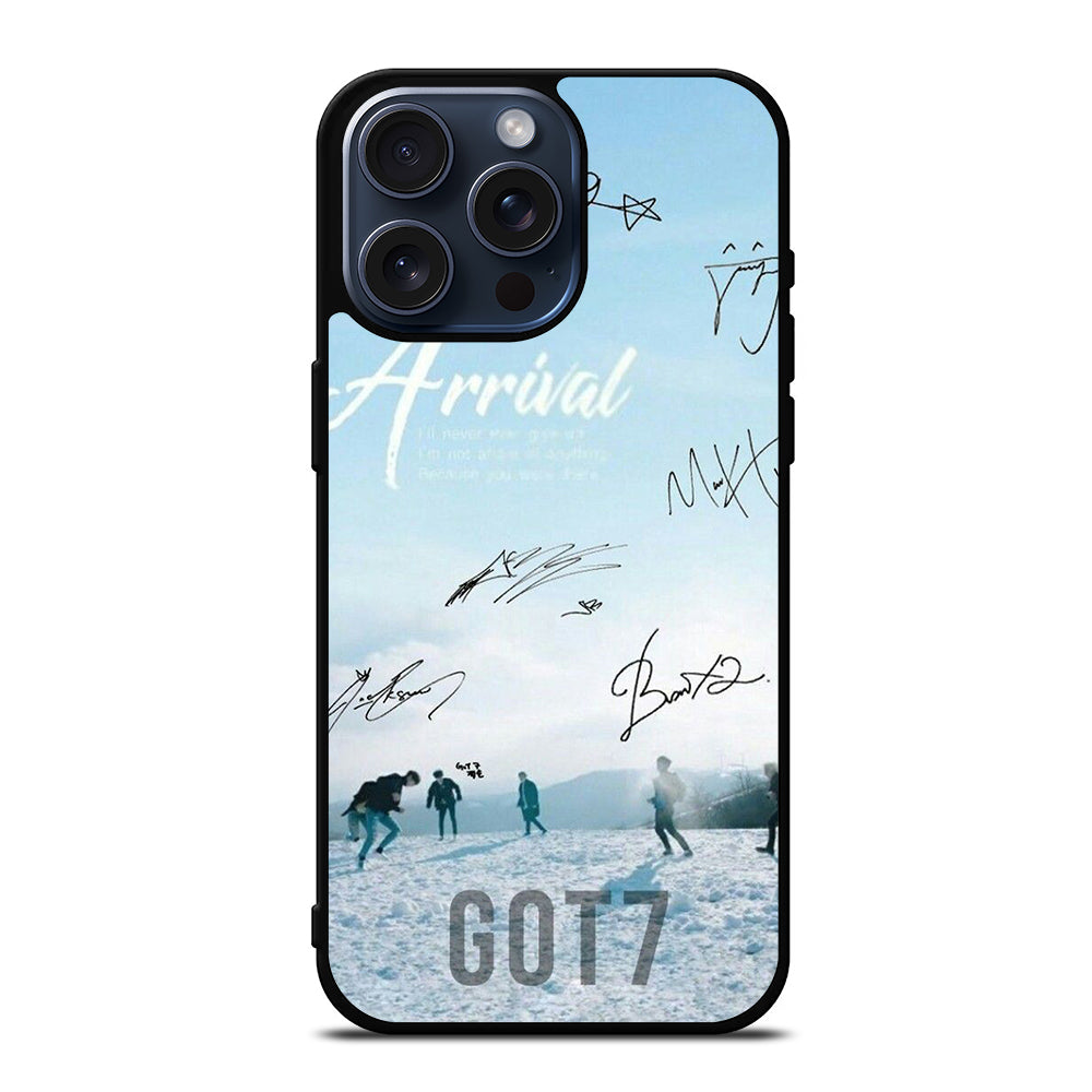 GOT7 SIGNATURE KPOP iPhone 15 Pro Max Case Cover casecentro