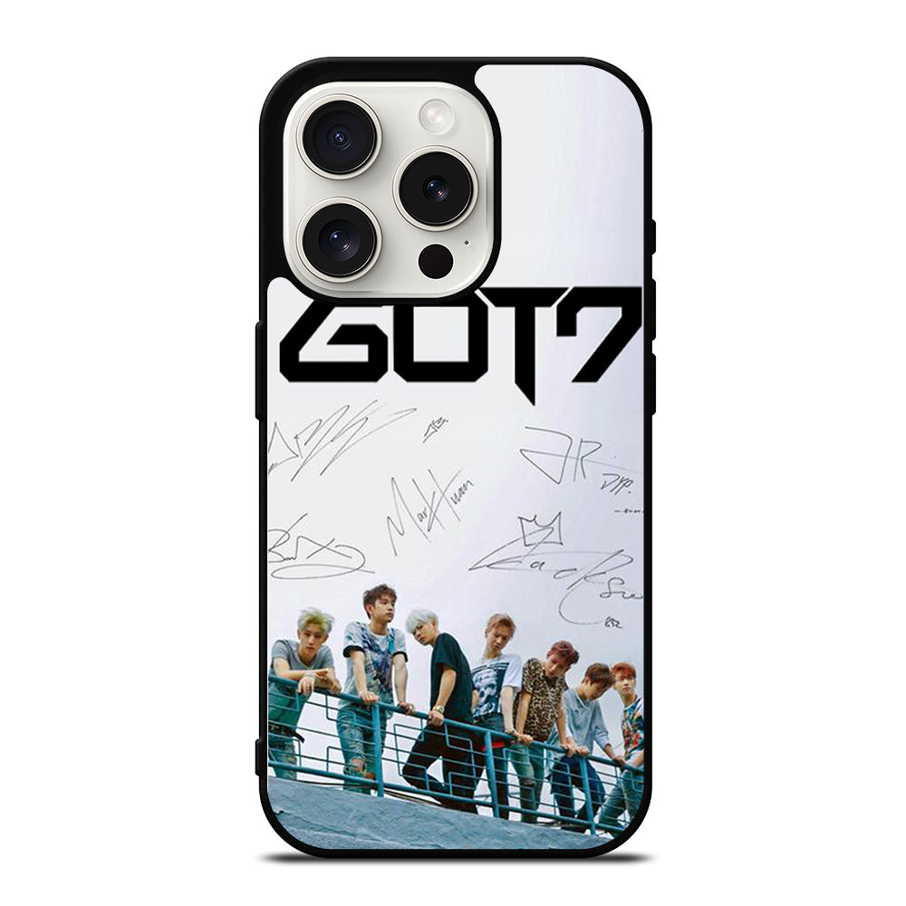 GOT7 SIGNATURE iPhone 15 Pro Case Cover
