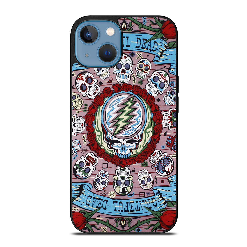 GRATEFUL DEAD BAND SKULL iPhone 13 Case Cover