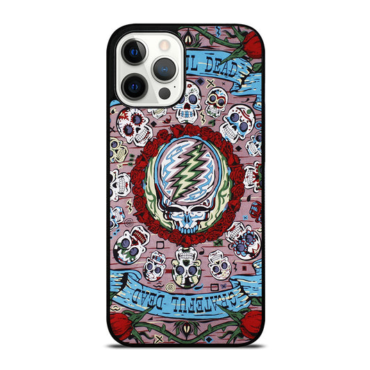 GRATEFUL DEAD BAND SKULL iPhone 12 Pro Max Case Cover