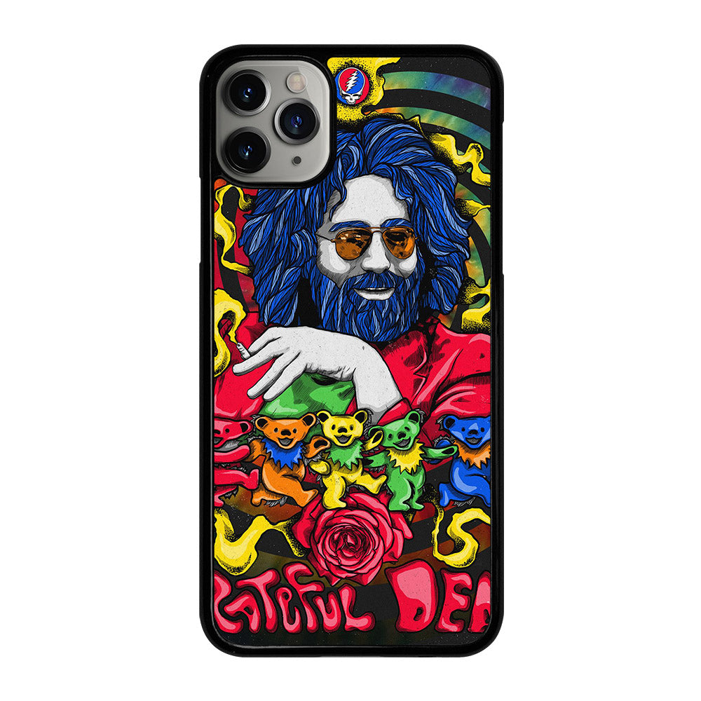 GRATEFUL DEAD JERRY GARCIA ART iPhone 11 Pro Max Case Cover