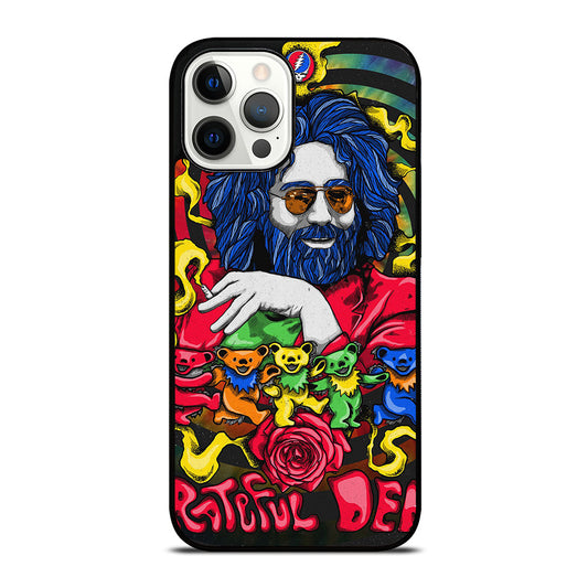 GRATEFUL DEAD JERRY GARCIA ART iPhone 12 Pro Max Case Cover