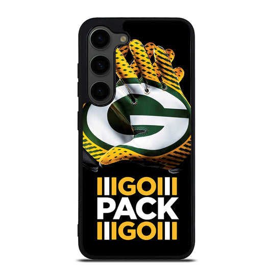 GREEN BAY PACKERS GO PACK GO LOGO 1 Samsung Galaxy S23 Plus Case Cover