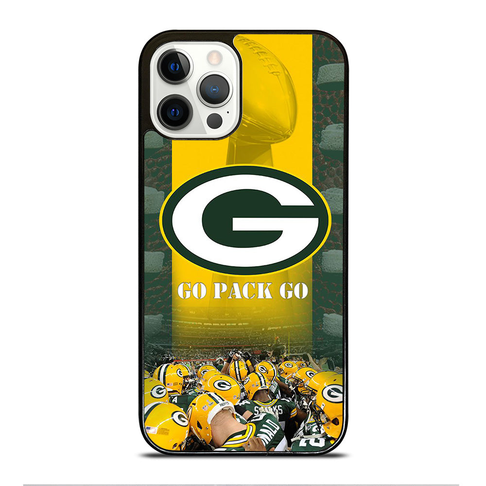 GREEN BAY PACKERS GO PACK GO LOGO 2 iPhone 12 Pro Case Cover