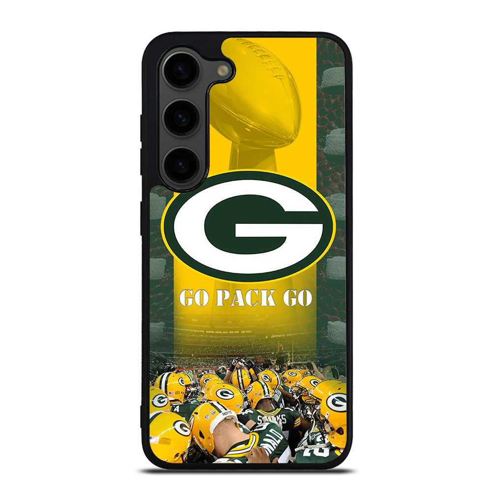 GREEN BAY PACKERS GO PACK GO LOGO 2 Samsung Galaxy S23 Plus Case Cover