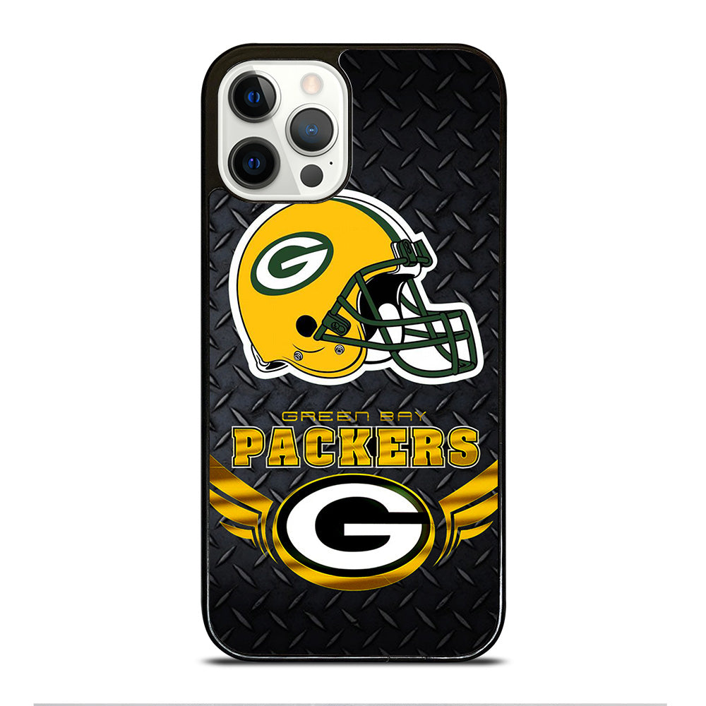 GREEN BAY PACKERS METAL LOGO iPhone 12 Pro Case Cover
