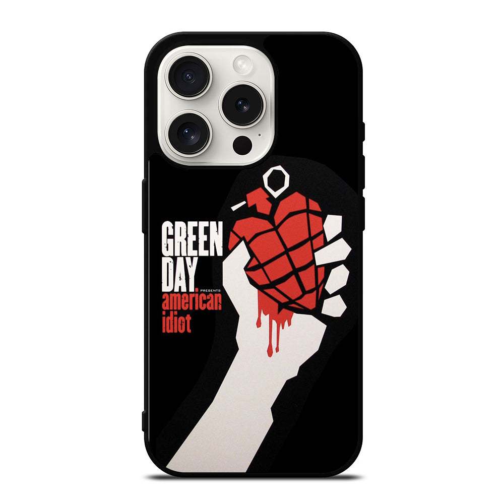 GREEN DAY AMERICAN IDIOT iPhone 15 Pro Case Cover