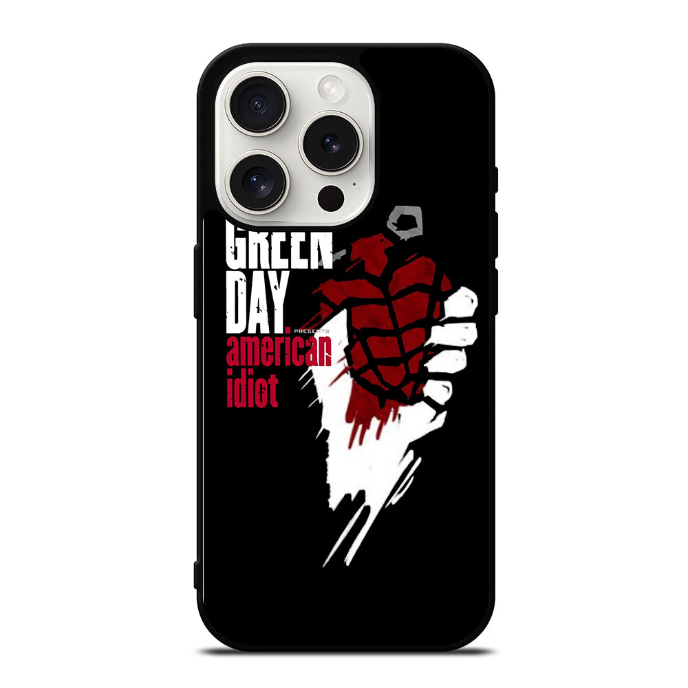 GREEN DAY AMERICAN IDIOT 2 iPhone 15 Pro Case Cover