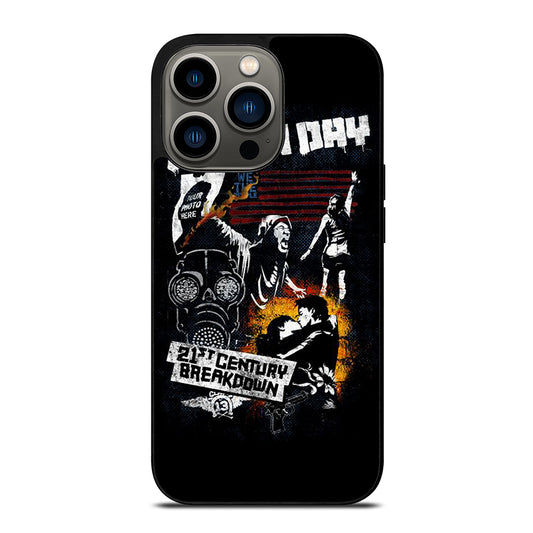 GREEN DAY BAND BREAKDOWN iPhone 13 Pro Case Cover