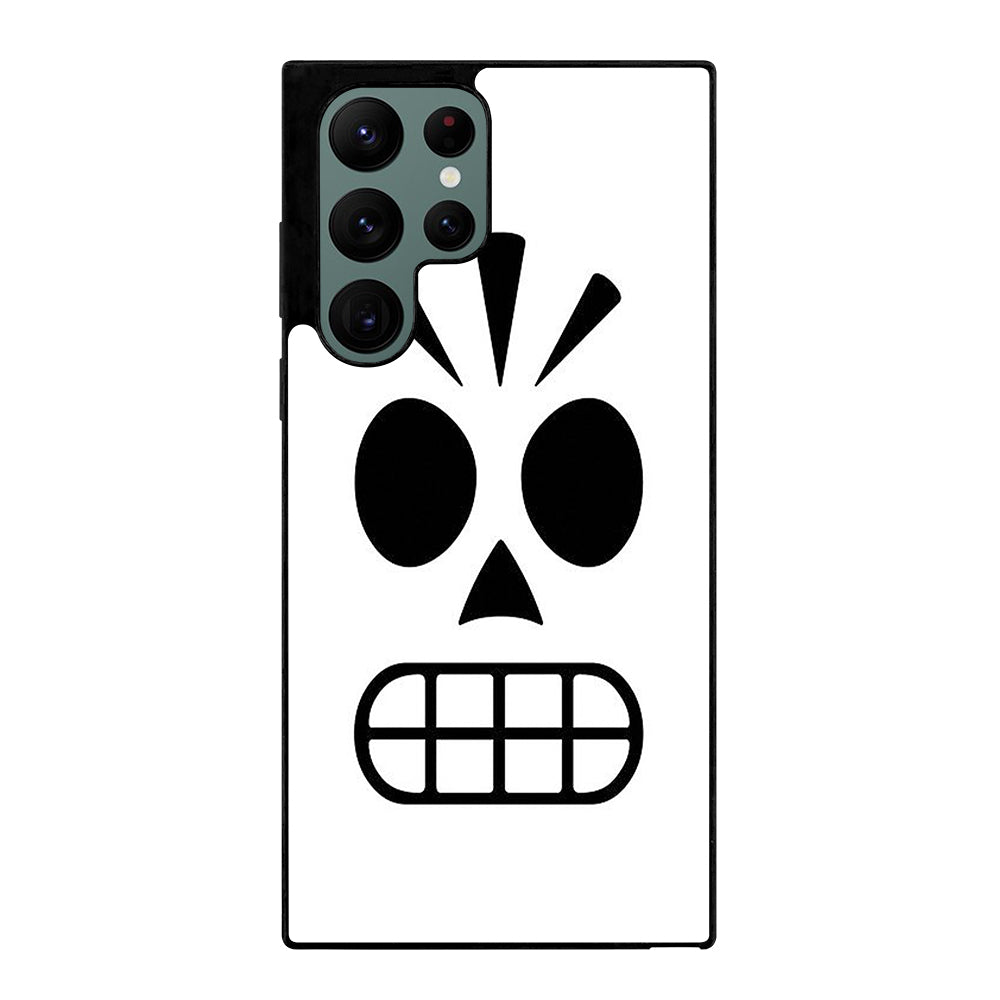 GRIM FANDANGO MANNY CALAVERA FACE Samsung Galaxy S22 Ultra Case Cover