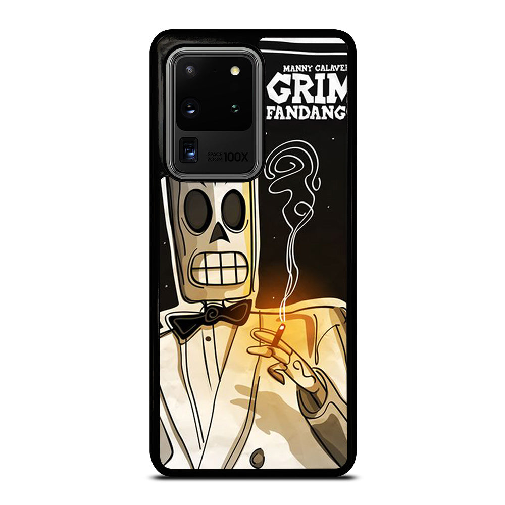 GRIM FANDANGO MANNY CALAVERA CARTOON Samsung Galaxy S20 Ultra Case Cover