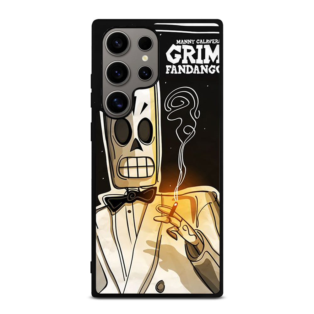 GRIM FANDANGO MANNY CALAVERA CARTOON Samsung Galaxy S24 Ultra Case Cover